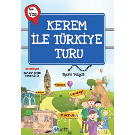 Mucit Kitap Yayınları 4. Sınıf Kerem ile Türkiye Turu