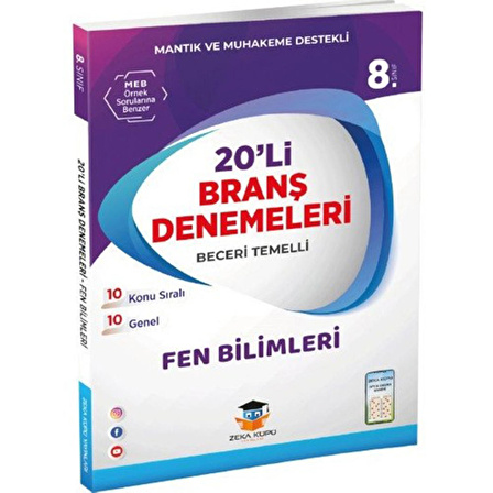 Zekaküpü Yayınları 8. Sınıf Checkmate Branş Denemesi  Fen Bilimleri