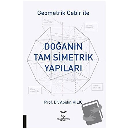 Geometrik Cebir İle Doğanın Tam Simetrik Yapıları / Akademisyen Kitabevi / Abidin