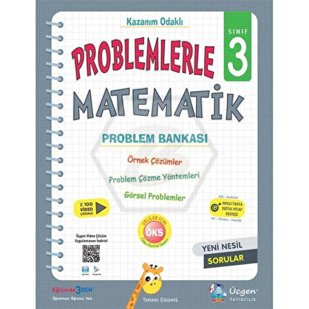 Üçgen Yayınları 3. Sınıf Problemlerle Matematik Problem Bankası