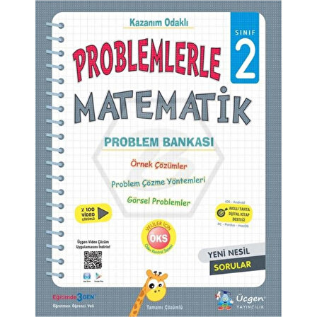 Üçgen Yayınları 2. Sınıf Problemlerle Matematik Problem Bankası