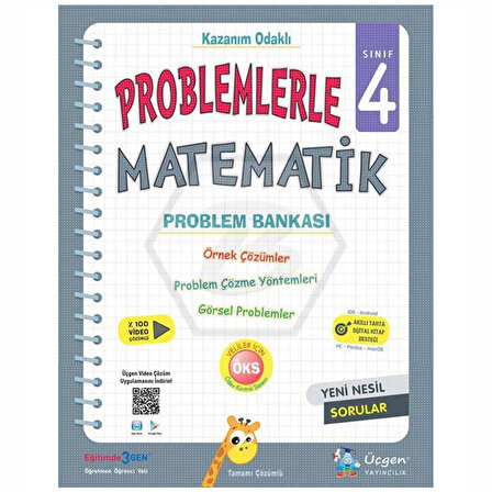 Üçgen Yayınları 4. Sınıf Problemlerle Matematik