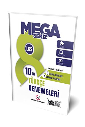 8. Sınıf LGS Türkçe Mega Sekiz 10 lu Deneme