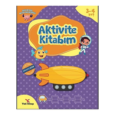 Aktivite Kitabı 3-4 Yaş