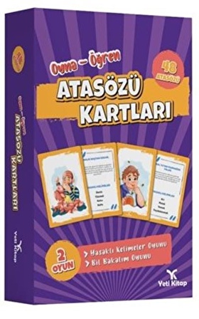 Atasözü Kartları  (Oyna-Öğren)