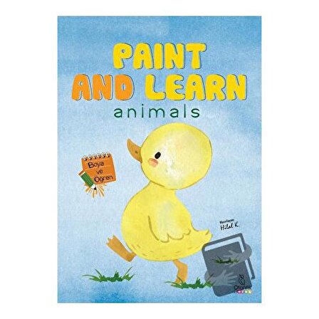 Paint and Learn   Animals / Otantik Kitap / Hilal Kocaağa