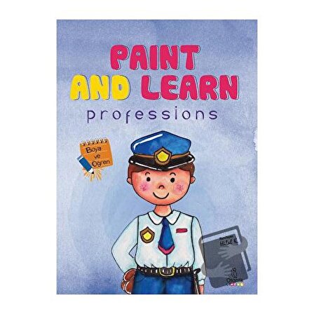 Paint and Learn   Professions / Otantik Kitap / Hilal Kocaağa