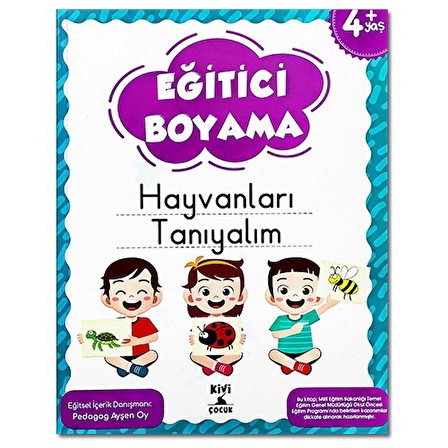 Ktb Kivi Eğitici Boyama Hayvanları Tanıyalım