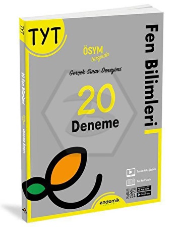 Endemik 2022 TYT Fen Bilimleri 20 Deneme