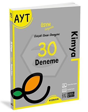 AYT Kimya 30 Deneme Sınavı