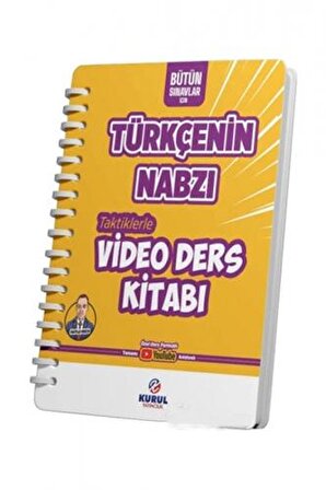 Bütün Sınavlar İçin Türkçenin Nabzı Taktiklerle Video Ders Kitabı