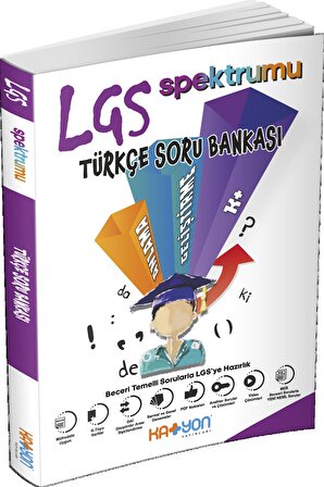 Katyon Yayınları 8.Sınıf LGS Spektrumu Türkçe Soru Bankası