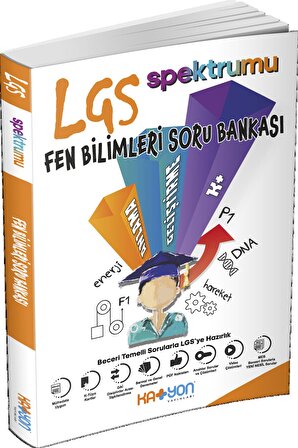 Katyon Yayınları 8.Sınıf LGS Spektrumu Fen Bilimleri Soru Bankası