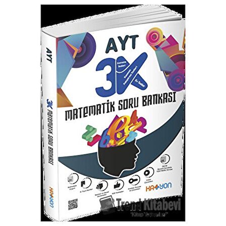 Katyon Yayınları AYT 3K Matematik Soru Bankası / Katyon Yayınları / Kolektif