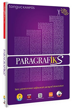 Paragrafik - Paragrafiks - Paradoks Paragraf TYT - KPSS - ALES - DGS Paragraf Denemeleri - Tonguç Ka