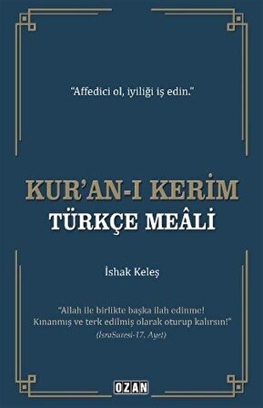 Kur'an-ı Kerim Türkçe Meali / İshak Keleş