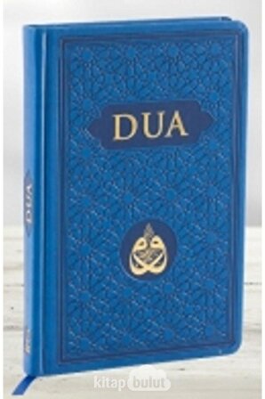 Dua (evrad-ı Şerife) Orta Boy Arapça+türkçe Mavi (ciltli)