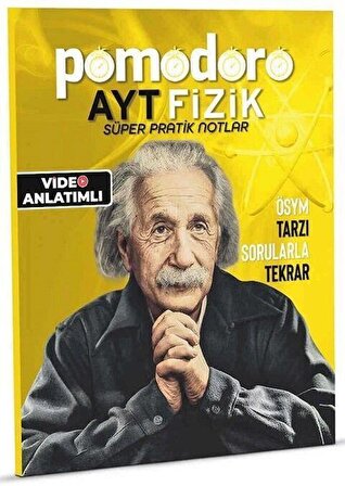 AYT Fizik Konu Özetli Soru Fasiküllü Süper Pratik Notlar Pomodoro Yayınları