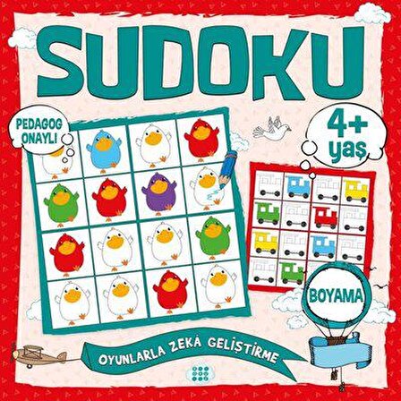 Çocuklar İçin Sudoku Boyama (4+ Yaş)