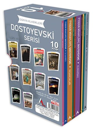 Dostoyevski Seti 10 Kitap Dünya Klasikleri Aperatif Kitap Yayınları