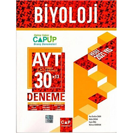 Çap Yayınları AYT Biyoloji 30x13 Up Deneme