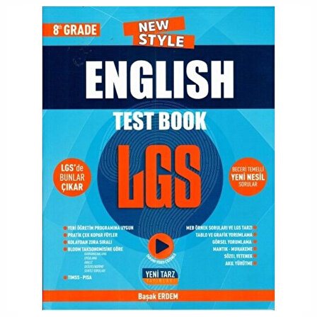 8. Sınıf LGS English Test Book