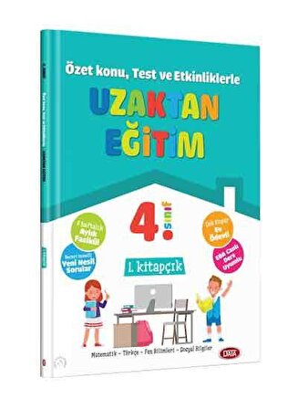 Data Yayınları  4. Sınıf Uzaktan Eğitim 1. Kitapçık