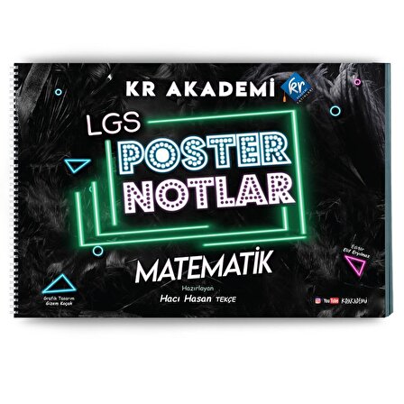 KR Akademi 8.Sınıf LGS Matematik Poster Notları