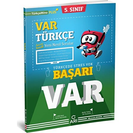 Arı Yayınları 5. Sınıf Var Türkçe Beceri Temelli Yeni Sorular