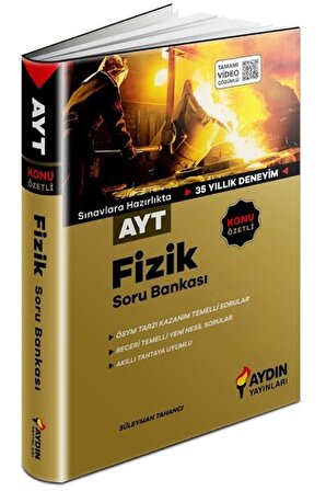 AYT Fizik Konu Özetli Soru Bankası Aydın Yayınları
