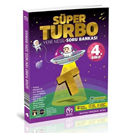 4. Sınıf Süper Turbo Yeni Nesil Soru Bankası