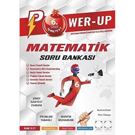 6. Sınıf Power-Up Matematik Soru Bankası