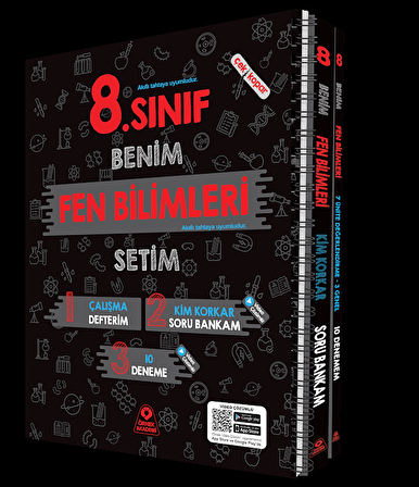 Örnek Akademi Yayınları 8. Sınıf Fen Bilimleri Benim Setim