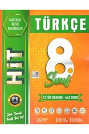 8. Sınıf Türkçe HİT 40 Deneme