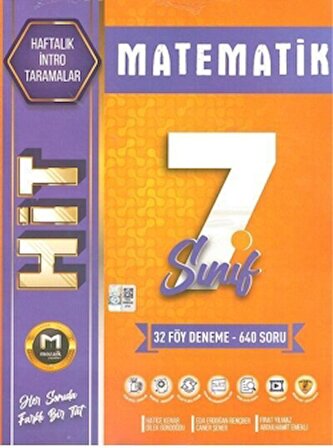 7. Sınıf Matematik Hit 32 lı Deneme