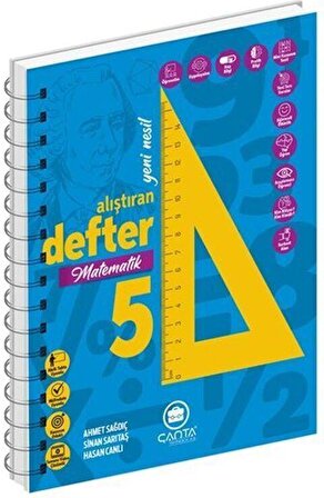 Çanta Yayınları 5.Sınıf Matematik Okula Yardımcı Alıştıran Defter