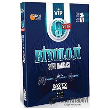 9. Sınıf Biyoloji VİP Soru Bankası / Çapa Yayınları / Kolektif