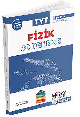 Miray Yayınları Tyt Fizik 30 Denemesi