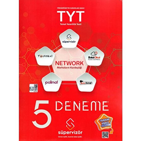 Süpervizör Yayınları Tyt Network Markaların Kardeşliği 5 Deneme