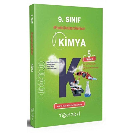 9.Sınıf Kimya Fasikül Anlatım Rehberi Test Okul