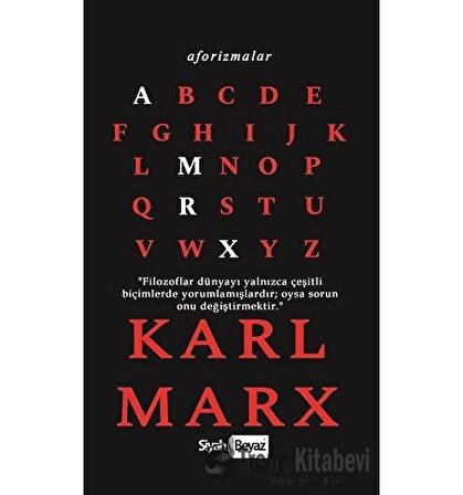 Aforizmalar / Karl Marx / Karl Marx