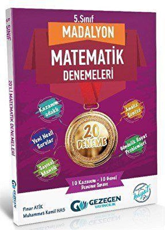 GEZEGEN 5.SINIF 5.SINIF 20' Lİ MATEMATİK DENEMELERİ