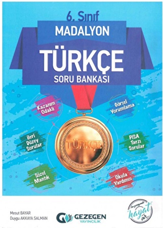 Gezegen 6. Sınıf Türkçe Madalyon Soru Bankası