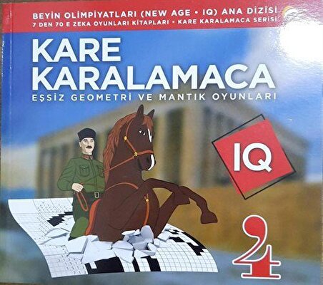 Kare Karalamaca 4 & Eşsiz Geometri ve Mantık Oyunları / Ahmet Karaçam