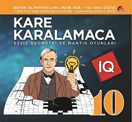 Kare Karalamaca 10 & 7'den 70'e Zeka ve Mantık Oyunları / Ahmet Karaçam