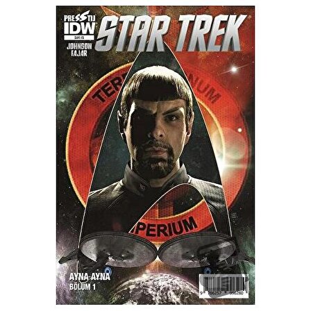 Star Trek Sayı 15: Ayna Ayna Bölüm 1 / Presstij Kitap / Mike Johnson