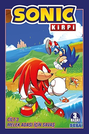 Melek Adası İçin Savaş - Sonic Kirpi Cilt 3