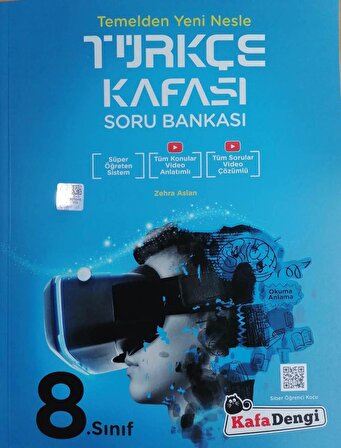 Kafa Dengi 8.Sınıf LGS Türkçe Kafası Soru Bankası - Güncel