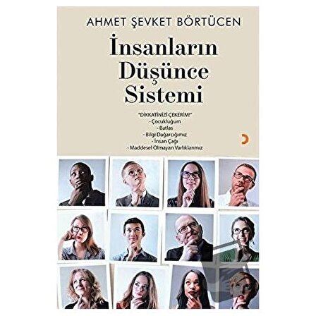 İnsanların Düşünce Sistemi / Cinius Yayınları / Ahmet Şevket Börtücen
