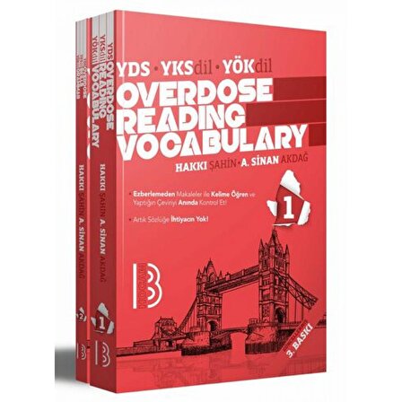 Benim Hocam YDS YÖKDİL YKSDİL Overdose Reading Vocabulary